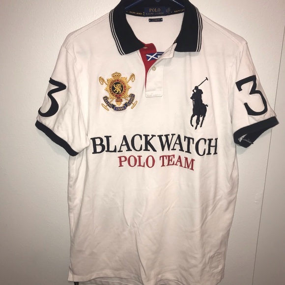 blackwatch polo team shirt
